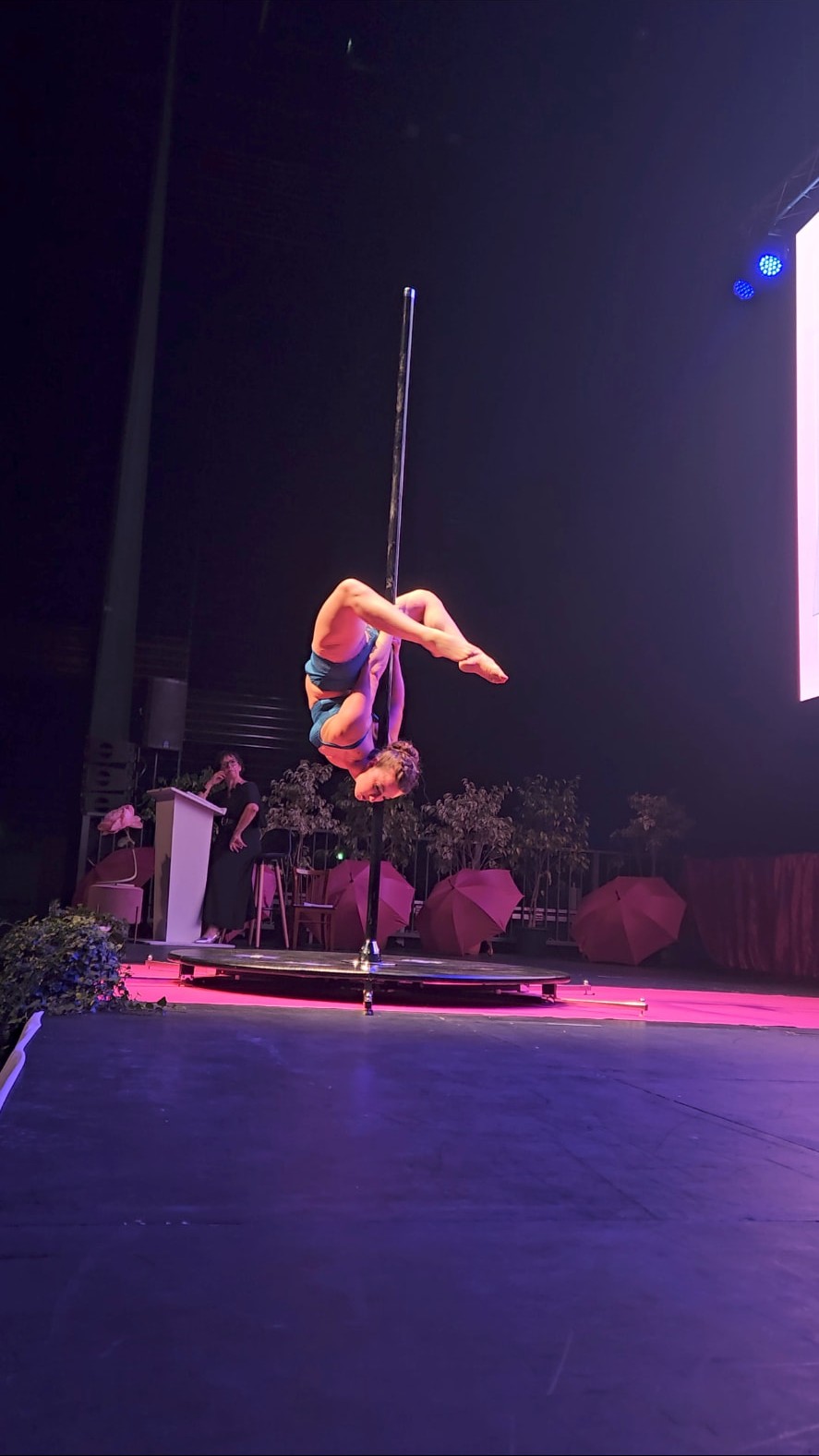 Coline Carmeille en performance, photo 11